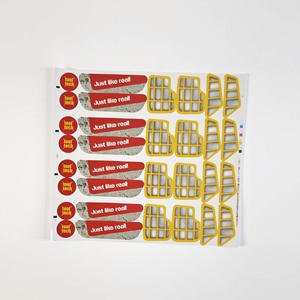 Autocollant imperméable en vinyle impression étiquette adhésive autocollant emballage rouleau étiquette <span class=keywords><strong>prix</strong></span> d'usine Logo autocollant - Product Image 5