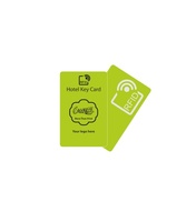 Carte-clé d'hôtel personnalisée en PVC RFID pour système de verrouillage de chambre d'hôtel