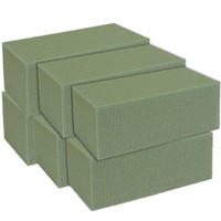 Mousse florale en polystyrène séché pour fleurs artificielles, boîte complète, simulation mariage, haute densité, couronne éternelle, bonsaï
