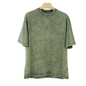 Newly designed luxury high quality cotton loose small shoulder brand blank oversized men's T-shirt