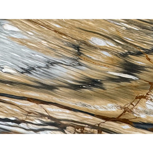 Piedra Dorada Italiana para Encimeras de Cocina, Isla, Baño, Suelo, Mesa de Centro, Personalizable para Casas, Resorts y Hoteles |   Losa de Mármol Masso Oro - Product Image 5