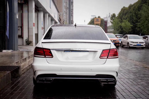 Parachoques de coche W212 a E63 viejo a nuevo para <span class=keywords><strong>Mercedes</strong></span> <span class=keywords><strong>2009</strong></span> + W212 Clase <span class=keywords><strong>E</strong></span> Facelift a E63S AMG kits de carrocería parachoques delantero parachoques trasero - Product Image 6