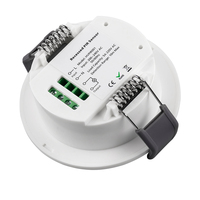 Contrôleur tactile DMX Surmountor Pixel LED avec micro-boutons pour gradateurs de lumière de scène, DC12V-24V, charge maximale 192W, certifié CE ROHS