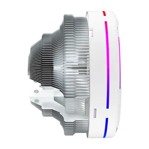 Lovingcool New Style OEM White 90mm Copper PC Case Cooling Fan Gaming RGB CPU Air Cooler Radiator Fan For Computer