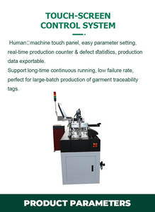 สายการผลิตป้ายแขวนเสื้อผ้าอัตโนมัติ พร้อมระบบเข้ารหัสชิป RFID การพิมพ์ด้วยหมึก UV และฟังก์ชันคัดแยกสินค้าที่มีข้อบกพร่อง - Product Image 3