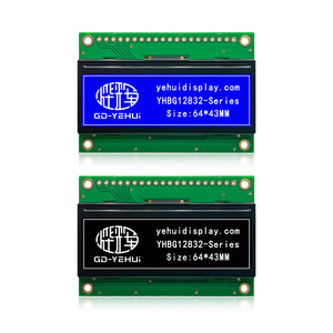 LCD 128x32 STN đồ họa LCD <span class=keywords><strong>module</strong></span> màu đen đơn sắc màn hình hiển thị 12832 LCD <span class=keywords><strong>module</strong></span> ffc giao diện - Product Image 1
