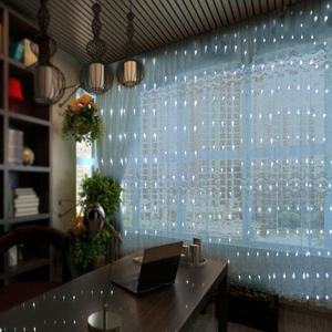 3.5m LED giáng sinh Cổ Tích chuỗi trang trí tường Rèm đèn CE 90 IP65 88 guirlande Bông Tuyết Chất lượng ánh sáng nhựa treo - Product Image 4