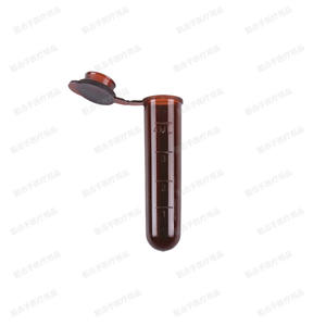 Tubos de Centrífuga de Plástico Marrón de 0.5ml, 1.5ml, 2ml, con Fondo Puntiagudo, Tapados y Graduados, Tubos de Microcentrífuga - Product Image 3