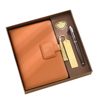 Ensemble de carnets épais A5 et de carnets de notes B5, style chinois, logo culturel créatif imprimé, boîte cadeau haut de gamme