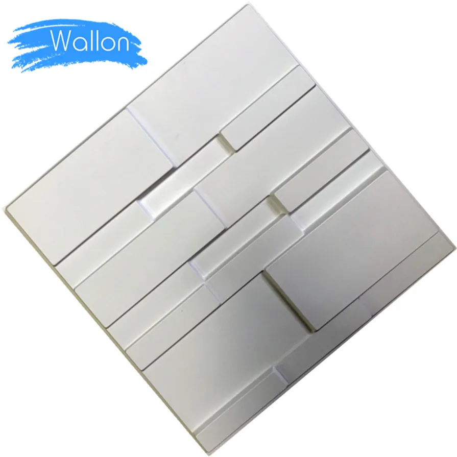 Building Material Silver LED 3D Light Cover Cost Saving Colorful 3D Wall Panel PVC