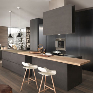 Modernos Gabinetes de Almacenamiento Negros para <span class=keywords><strong>Cocina</strong></span>, Gabinetes de Esquina de Madera para <span class=keywords><strong>Cocina</strong></span>, Organizadores de Gabinetes de <span class=keywords><strong>Cocina</strong></span> de 3 Metros, Precio de Gabinete de <span class=keywords><strong>Cocina</strong></span> - Product Image 5