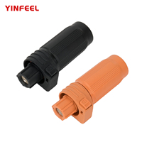 Connecteur de stockage d'énergie 150A/200A/250A DC traversant mur et panneau, borne de connexion rapide IP67 pour armoires de batteries à énergie nouvelle