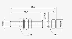 MT-BALLUFF BES M08MH1-PSC20B-S04G สวิตช์แบบเหนี่ยวนำแบบไม่สัมผัสสำหรับระบบอัตโนมัติ BES0028 M8x1 IP67 12~30 VDC -12~30 - Product Image 5