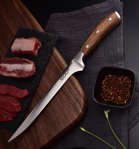 Hueso de acero inoxidable corte de filete de pescado filete <span class=keywords><strong>cuchillo</strong></span> 7 pulgadas <span class=keywords><strong>cuchillo</strong></span> <span class=keywords><strong>para</strong></span> <span class=keywords><strong>pollo</strong></span> - Product Image 1