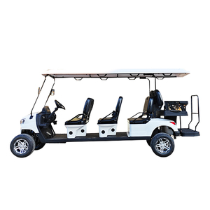 Voiturette de golf Gc6+2 Bibo 2025 New Street avec batterie au lithium 48V, 6 places, moteur 4kW, certifiée DOT/CE, vitesse 30-50 km/h, voiturettes de golf économiques - Product Image 4
