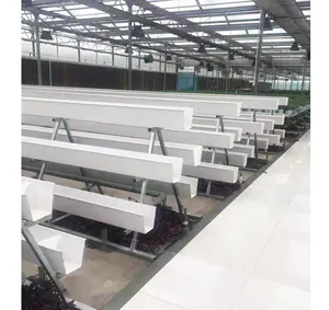 Fabrik Direkt verkauf hohe Menge PVC-Rohr für Hydro ponik Salat Hydro ponik mit Quadrat