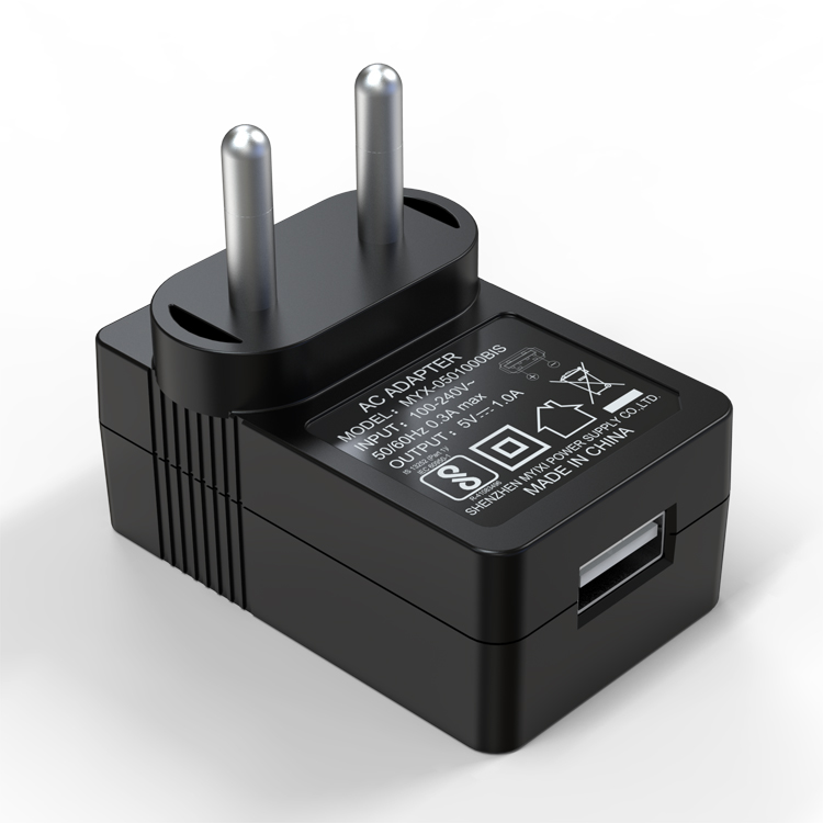 12 В ac dc 10 Вт 12 Вт 5 в 1A адаптер 5 в usbc адаптер питания для Индии с Бис сертификатом