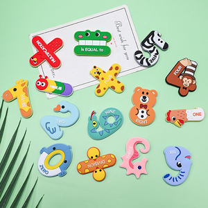 Infant Education Refrigerator <strong>Magnets</strong> Home Decoration Numbers 1-9 Custom Fridge <strong>Magnet</strong> Labels Animal Custom <strong>Magnets</strong> - Product Image 1