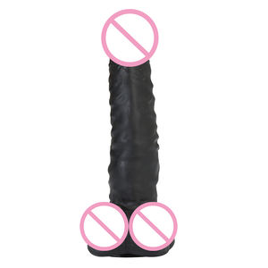 Goedkope prijs 7,5 inch realistische dildo kunstmatig lichaam enorme penis voor vrouwen mannelijke grote PVC dildo voor vrouwen <span class=keywords><strong>vagina</strong></span> poes - Product Image 6