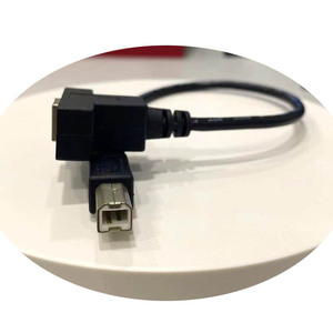 Câble USB 2.0 Type B Femelle-Mâle à Montage sur Panneau, Gaine PVC, Blindage Tressé pour Ordinateur/Caméra, Connecteurs Dorés, Longueur Personnalisable - Product Image 2