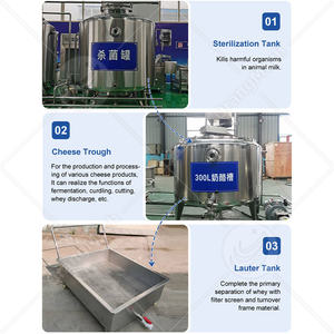 Máquina para hacer queso ORME Industrial <span class=keywords><strong>Halloumi</strong></span>, Mini planta de producción de queso, máquina de proceso de queso lácteo - Product Image 4