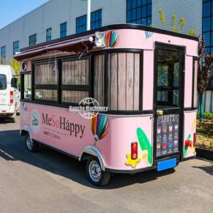 Kiosque alimentaire mobile de luxe avec éclairage au plafond pour la plage et les parcs - Product Image 2