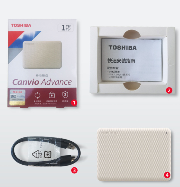 Wholesale New 2.5inch USB 3.0 V10 1TB 2TB 4TB Laptop External HDD 6Gb/s in Stock