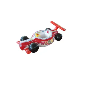 PVC子供用おもちゃインフレータブルレーシングカーモデル