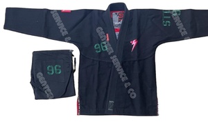 Conjunto de Jiu Jitsu Gi brasileño de alta calidad 100% algodón personalizable con uniforme de entrenamiento de logotipos privados - Product Image 2