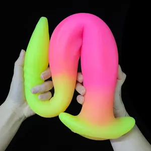 Mainan seks kustom steker bokong anal pria masturbasi silikon laki-laki pijat prostat silikon anal steker anal panjang