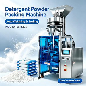 Máquina Empacadora Automática Industrial VFFS para Detergente en Polvo, 1kg 2kg, Máquina de Llenado y Empaquetado de Detergente en Polvo - Product Image 1
