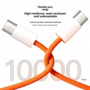 Cable de Carga Rápida Trenzado USB-C a Tipo-C de 60W 3A, Cobre Puro de 1m para iPhone 15/16/17 Pro Max Camera - Product Image 4