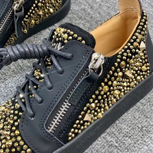 Sneakers di Lusso di Alta Qualità per Uomo, Scarpe Casual in Vera Pelle per Donna, Scarpe Sportive da Tennis Marca GZ, Mocassini ZIP 35-48 0017 - Product Image 3