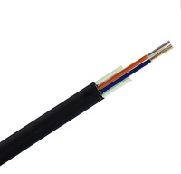 Cable de Fibra Óptica FTTH FTTX para Interiores/Exteriores, Membresía de Resistencia, Cables de Comunicación de Alto Rendimiento, Conductor de Cobre, 2 Conductores
