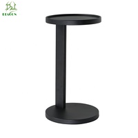 Table basse moderne en laiton mat et acier carbone pour salon, table basse de luxe pour la maison