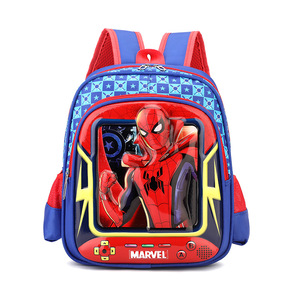 Mochila Infantil 3D Impermeable con Dibujos Animados de Elsa y Spider-Man para Niños de 3 a 5 Años, Nueva 2025 - Product Image 6