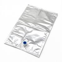 Poche souple BIB en aluminium et PE avec bec verseur aseptique, qualité alimentaire, étanche, pour vodka, whisky, vin, jus, lait