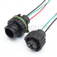 Connecteur étanche femelle 3 broches pour capteur d'oxygène, faisceau de câblage, prise PBT GF30, référence 1-967325-2 1-967402-2