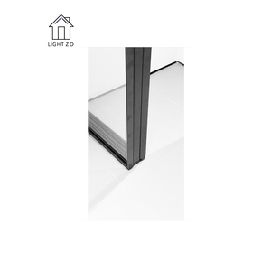 Fenêtre panoramique de taille personnalisée, <span class=keywords><strong>porte</strong></span> <span class=keywords><strong>coulissante</strong></span> en verre, intérieur fixe en aluminium, du sol au <span class=keywords><strong>plafond</strong></span>, surface finie - Product Image 5