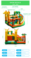 Maison Gonflable Personnalisée Château Rebondissant pour Fêtes d'Enfants, Jeux d'Extérieur Gonflables pour Enfants