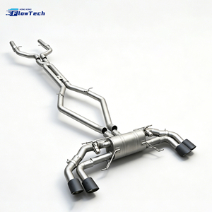 Sistema de Escape Cat-Back de Alto Flujo con Válvulas de Acero Inoxidable y Control Avanzado de Válvulas para Alfa Romeo Quadrifoglio 2.9T V6 - Product Image 5