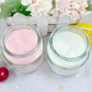 Vente en gros Porte-verre style <span class=keywords><strong>Yankee</strong></span> <span class=keywords><strong>Bougie</strong></span> parfumée naturelle en cire Marque privée de luxe personnalisable avec couvercle et boîte - Product Image 5