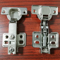 Charnière hydraulique pour armoire de cuisine, quincaillerie de meuble dissimulée à fermeture douce