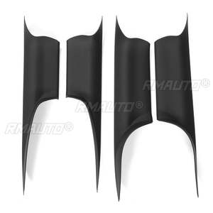 Poignées de porte intérieures avant et arrière gauche droite, barre de poignée de porte intérieure, garniture de protection pour BMW Série 7 F01 F02 2008-2015 - Product Image 2