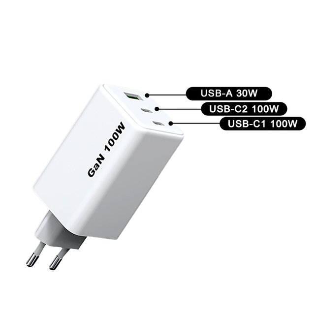 Factory Factory Fast Charging GaN 100W 120W Phone Charger 65W Type C UK KR EU Plug Chargers 140W 150W PD Mobile Charger Laptop