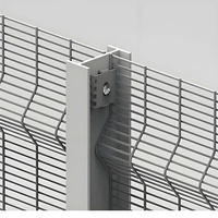 Panneau de clôture 358 76,2x12,7mm, maille de sécurité anti-escalade de 4mm de diamètre, clôture anti-escalade 358 pour aéroport - Usage intensif