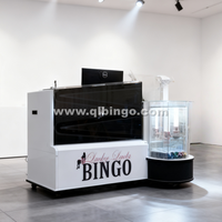 Machine de loterie de casino, système de loterie automatique, équipement de loterie avec design de boules hautement transparentes, machine de loterie de divertissement