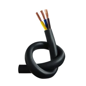 Flexible control cables Entourage cables Electronic connection cable PVC insulated copper conductors Elastomer sheath Servo wire