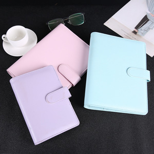 Aron 6แหวน A5/A6 PU หนัง PU, เครื่อง A7สมุดแพลนเนอร์สมุดเครื่องเขียนอุปกรณ์สำนักงาน - Product Image 2