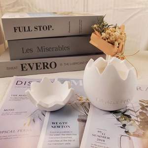 クリエイティブ石膏バースデーエッグシェル香りキャンドルギフトボックスギフト高度感覚エッセンシャルオイル香りカスタマイズ可能 - Product Image 2